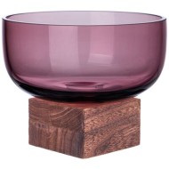 ВАЗА "WOODY" PURPLE 20*20*16 CM 694-075 ВАЗА "WOODY" PURPLE 20*20*16 CM 694-075